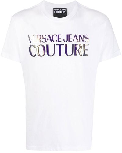 Versace Logo-print T-shirt - White