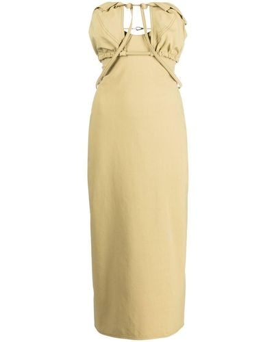 Jacquemus 'la Robe Bikini' Midi Dress - Yellow