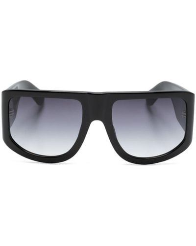 Linda Farrow Nué Oversize-frame Sunglasses - Blue