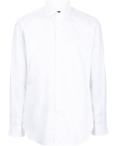 Polo Ralph Lauren Overhemd Met Geborduurd Logo - Wit