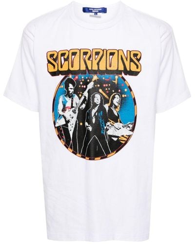 Junya Watanabe T-shirt Scorpions - Bleu