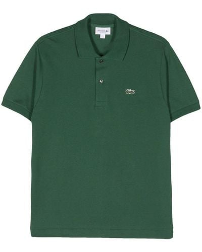 Lacoste Poloshirt mit Logo-Patch - Grün