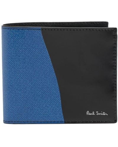Paul Smith Portemonnaie mit Rug-Print - Blau