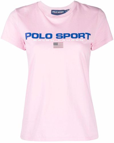 Ralph Lauren ロゴ Tシャツ - ピンク