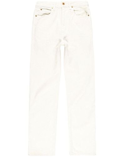 SLVRLAKE Denim London Straight-leg Jeans - White