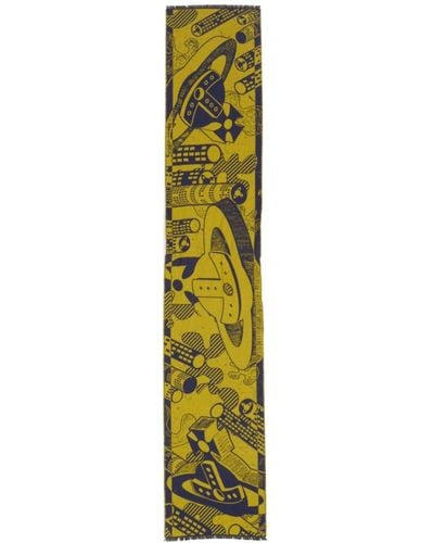 Vivienne Westwood Orb City スカーフ - メタリック