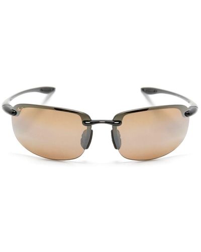 Maui Jim Hookipa Rectangle-frame Sunglasses - Natural