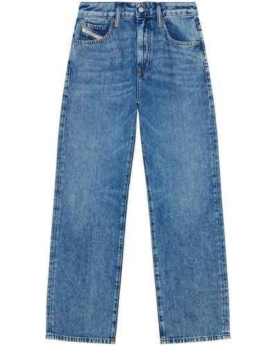 DIESEL 1999 D-Reggy Straight-leg Jeans - Blue