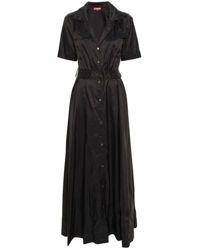 STAUD Millie Maxi Dress - Black