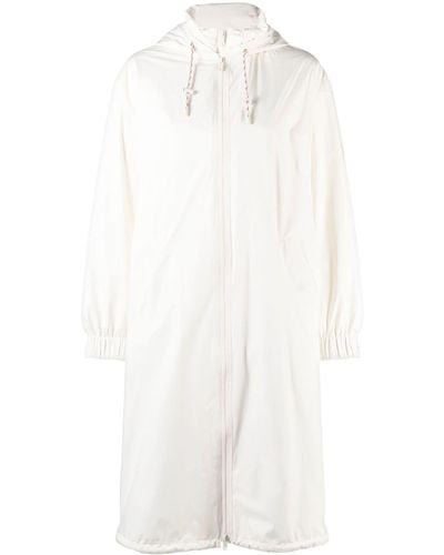 Yves Salomon Down-filled Two-piece Jacket Coat - White