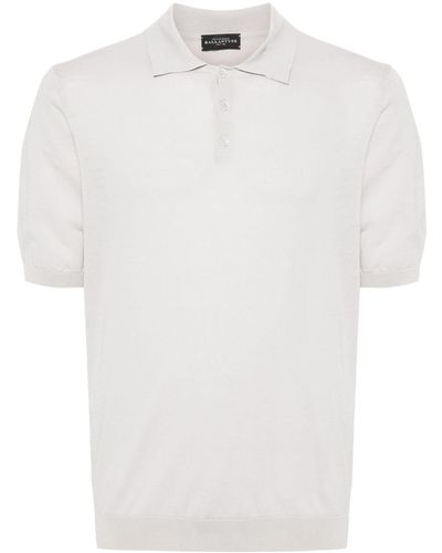 Ballantyne Cotton Polo Shirt - White