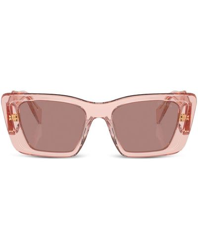 Prada Gafas de sol Prada PR 08YS con montura oversize - Rosa