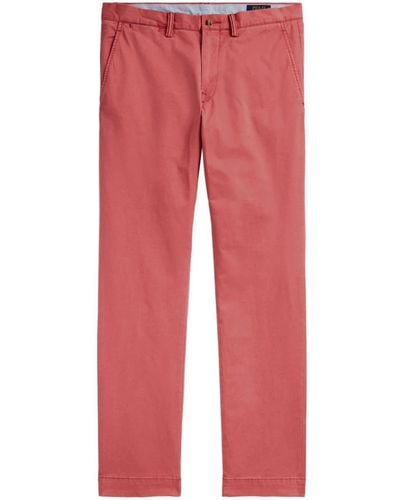 Polo Ralph Lauren Pantalon chino à coupe droite - Rouge