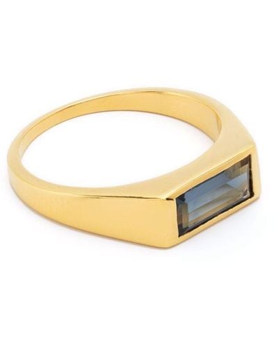 Maria Black Harald Gold-plated Ring - Metallic