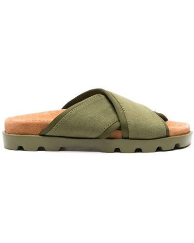 Camper Brutus Chunky Sandals - Green