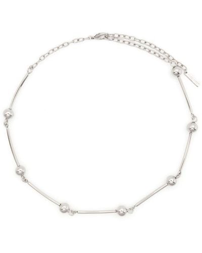 Hugo Kreit Particle Chain Necklace - White