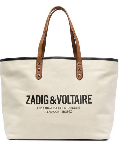 Zadig & Voltaire Mick Canvas St Tropez バッグ - マルチカラー