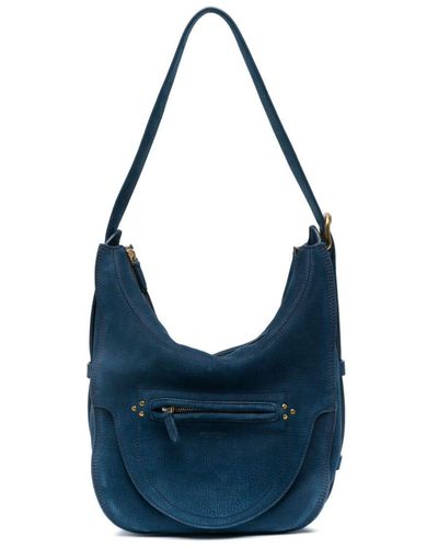 Jérôme Dreyfuss Bolso de hombro Dino estilo hobo - Azul