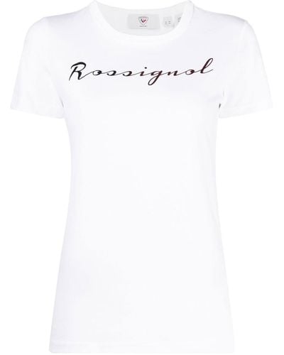 Rossignol クルーネック Tシャツ - ホワイト