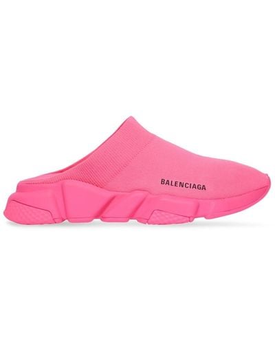 Balenciaga Speed ML Krecy Sneakers - Pink