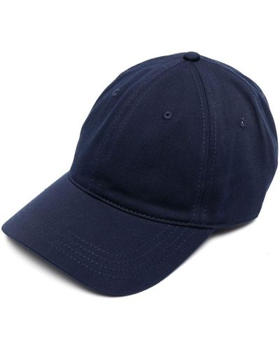Lacoste Solid-color Baseball Cap - Blue