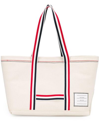 Thom Browne Toolトートバッグ S - ホワイト