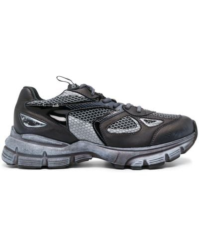 Axel Arigato Marathon Runner Leather Sneakers - Gray