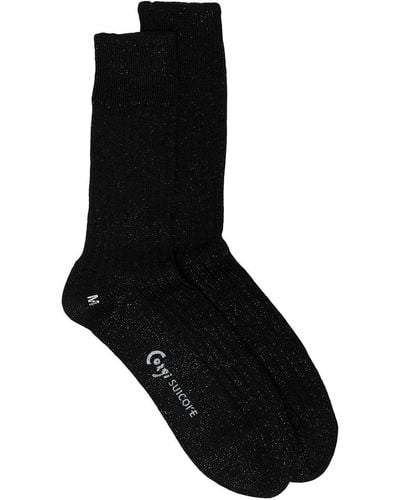 Suicoke Socken mit Logo-Print - Schwarz