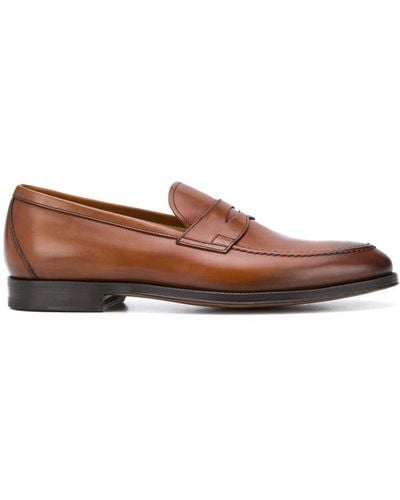 SCAROSSO Stefano Penny Loafers - Bruin