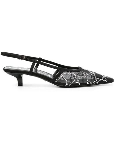 Gucci Women's GG Slingback Pump - Zwart