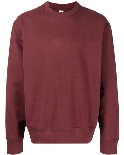 Suicoke Crew Neck Pullover Sweatshirt - Red