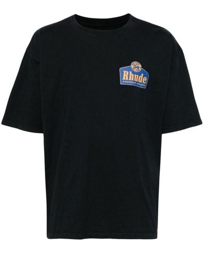 Rhude Grand Cru T-shirt - Black