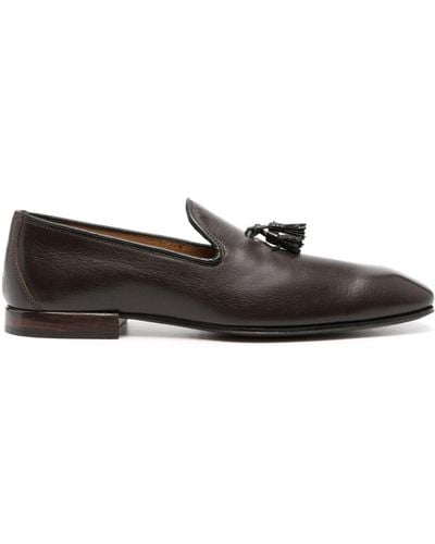 Tom Ford Tassel-detail Leather Loafers - Brown