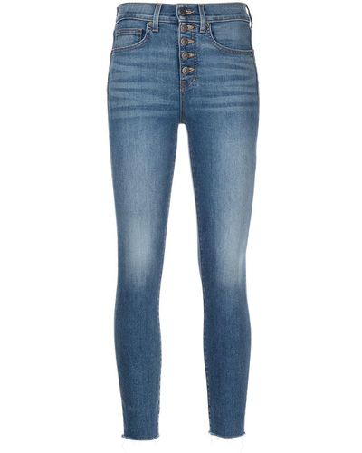 Veronica Beard Debbie Ankle-length Skinny Jeans - Blue