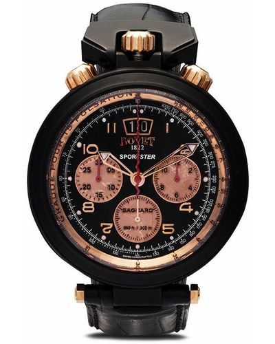 Bovet Sportster Saguaro Horloge - Zwart