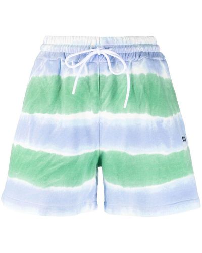 MSGM Shorts con coulisse - Verde