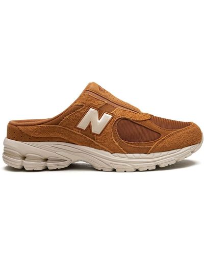 New Balance 2002r "glazed Ginger" Trainer Mules - Brown