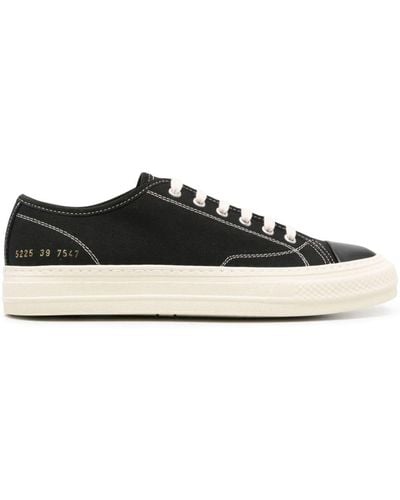Common Projects Tournament Canvas Sneakers - Black