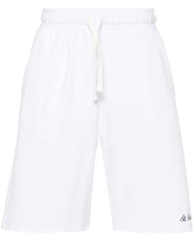 Mc2 Saint Barth Terry-cloth Track Shorts - ホワイト