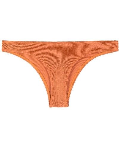 Bondeye Christy Crinkled Bikini Bottoms - Orange
