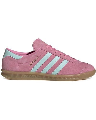 adidas Hamburg Sneakers aus Wildleder - Pink