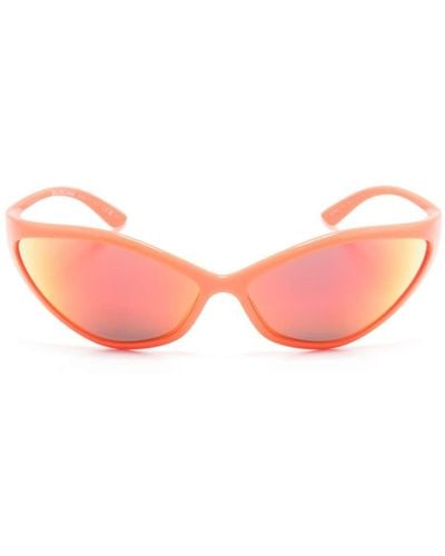 Balenciaga Ovale 90s Sonnenbrille - Pink