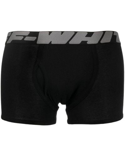 Off-White c/o Virgil Abloh Boxershorts Met Logoband - Zwart