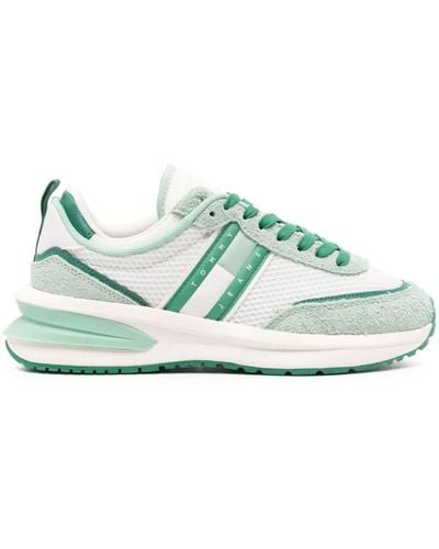 Tommy Hilfiger Panelled Chunky Trainers - Green