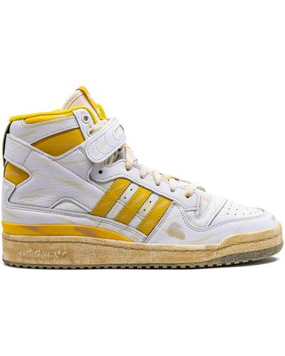 adidas "zapatillas Forum 84 Hi AEC ""White Hazy Yellow""" - Blanco