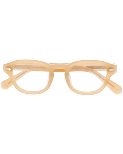Lesca Posh Square-frame Sunglasses - Natural
