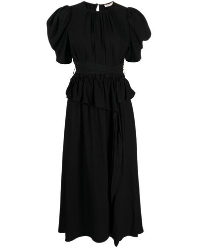 Ulla Johnson Marion Ruffle-detailing Dress - Black
