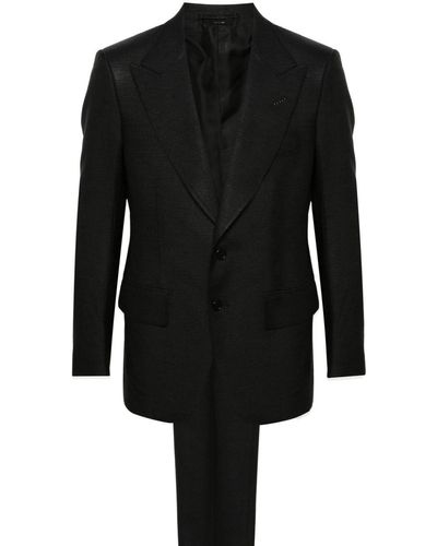 Tom Ford Two-piece Silk Suit - Black