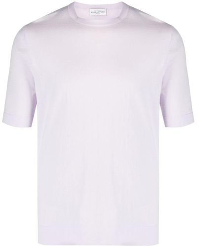 Ballantyne Short-sleeve Cotton T-shirt - White