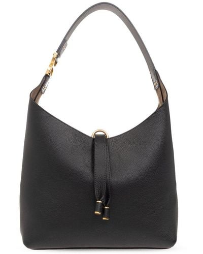 Chloé Calfskin Leather Tote Bag - Black